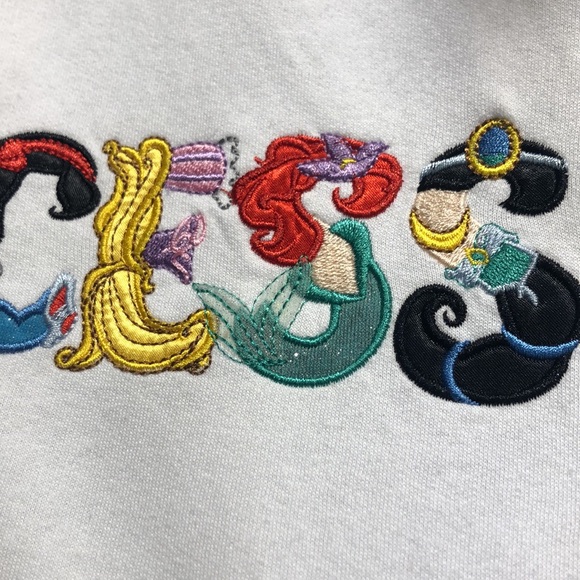 Disney princess hoodie. Size L. - Picture 7 of 9